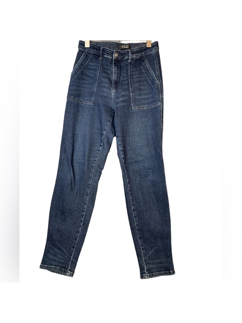 NEW! Judy Blue Slim Fit Dark Wash Large Pocket Size 9/29 Stretch High Rise Ankle